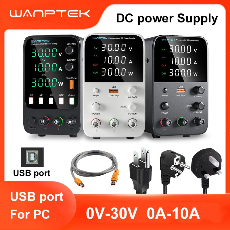 Programmable Dc Power Supply 60V 5A - Лабораторный источник питания Wanptek 30В 5А,