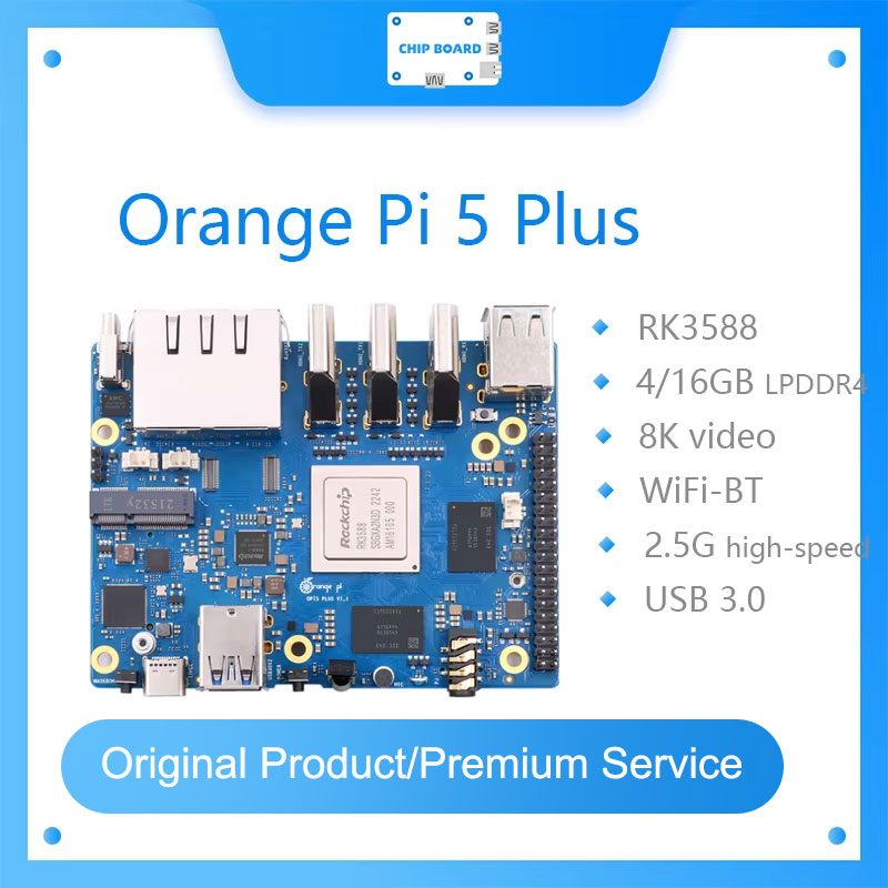 Radxa Rock 5B 16Gb - Одноплатный компьютер Orange Pi 5 Plus