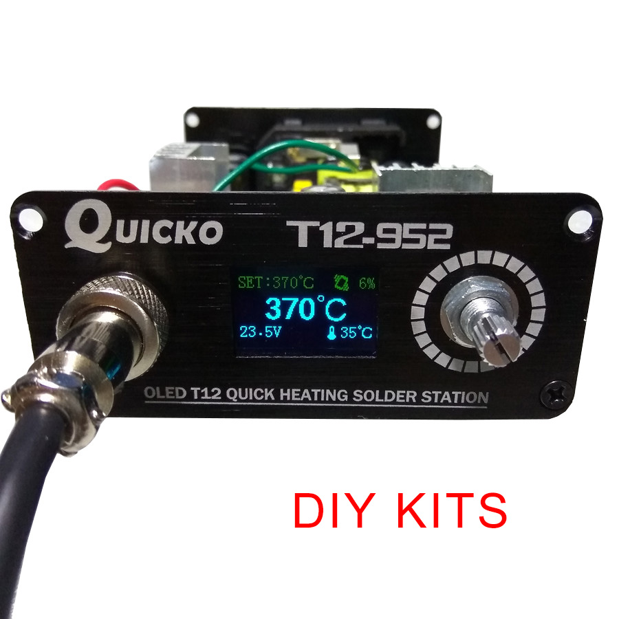 Soldering Station T12 Oled - QUICKO T12 STC-OLED пайки паяльная станция
