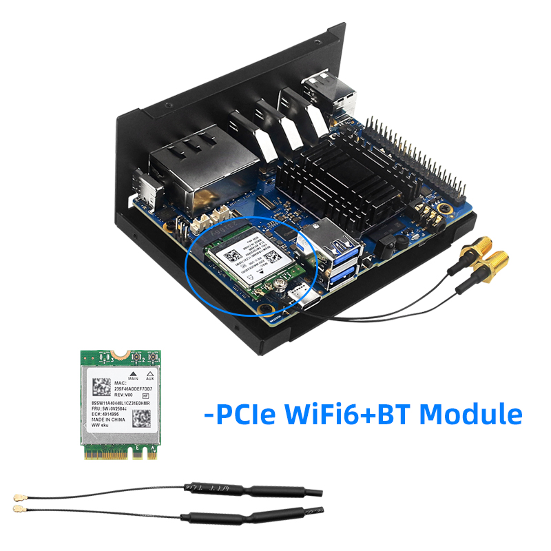 Оранжевый Pi 5 Plus, металличе – обзор и цена Orange Pi 5 Plus 16Gb