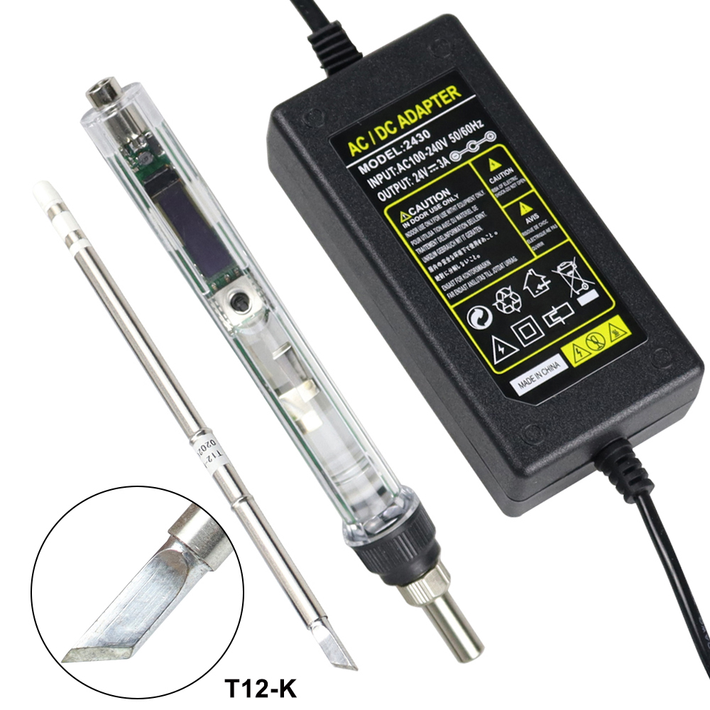 T12 комплект электрического па – обзор и цена Soldering Station T12 Oled