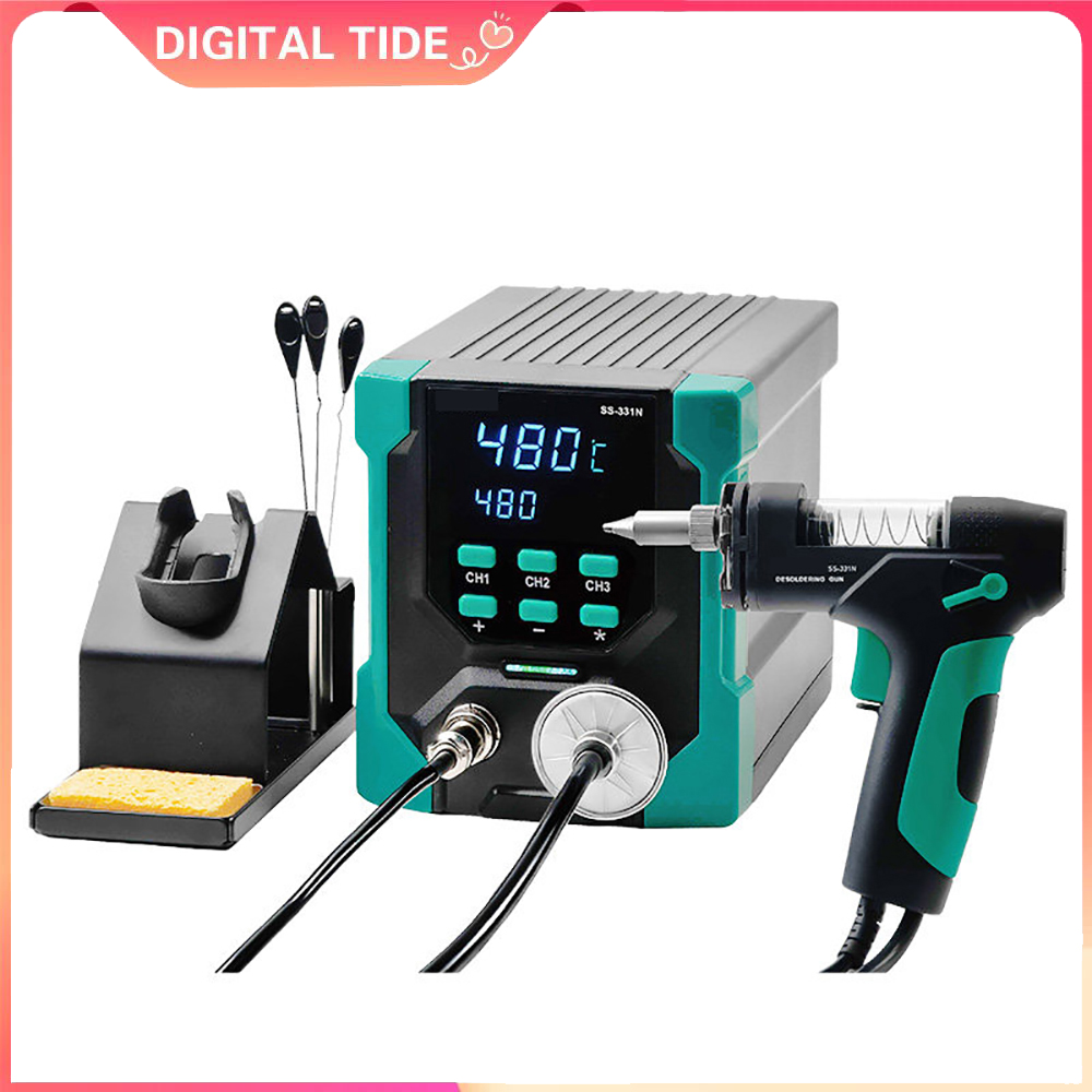Цифровой электрический паяльны – обзор и цена Desoldering Gun Vacuum Electric