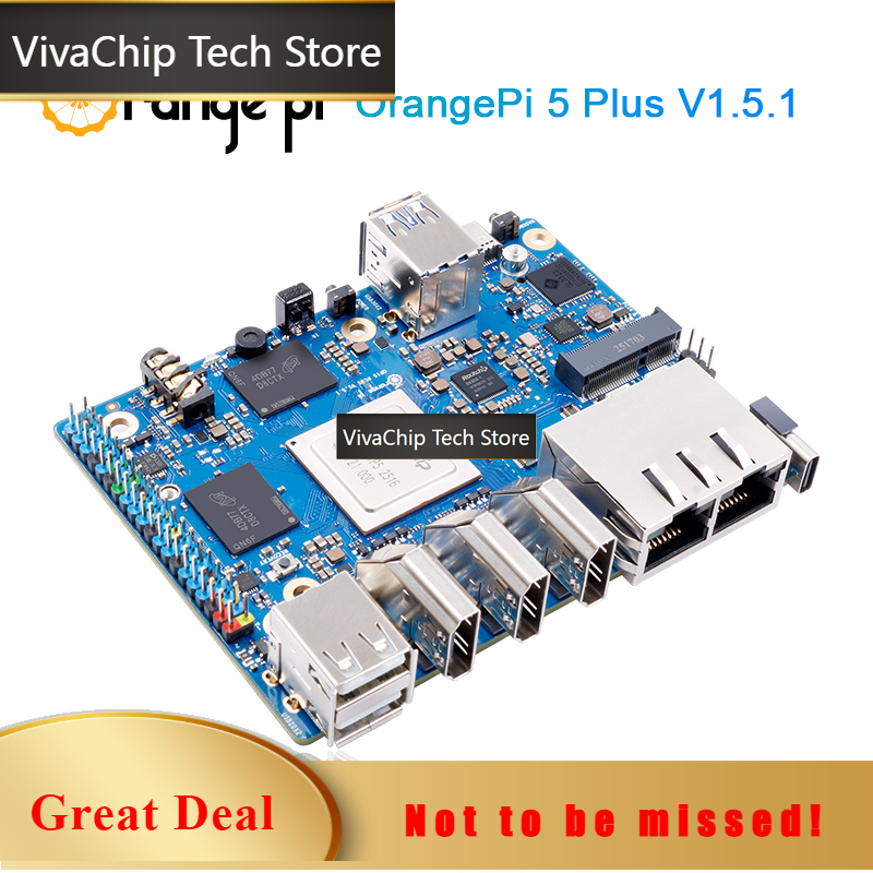 VivaCT Orange Pi5 Plus 16 ГБ О – обзор и цена Orange Pi 5 Plus 16Gb