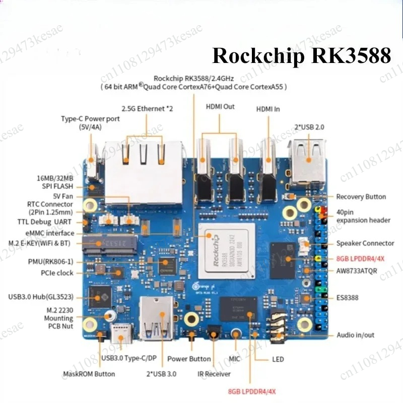 для Orange Pi 5 Plus 16GB RK35 – обзор и цена Orange Pi 5 Plus 16Gb