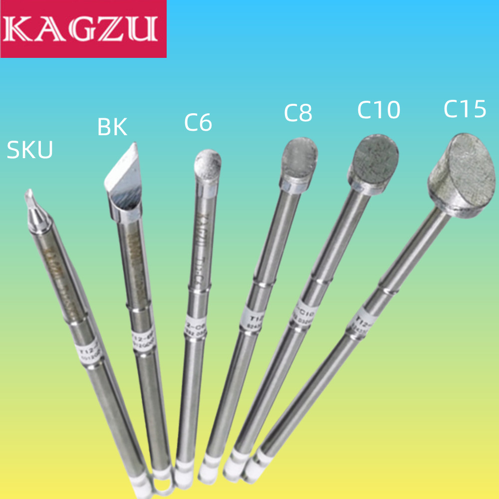 Жала для сварки T12-BK/SKU/C6/ – обзор и цена Soldering Station T12 Oled