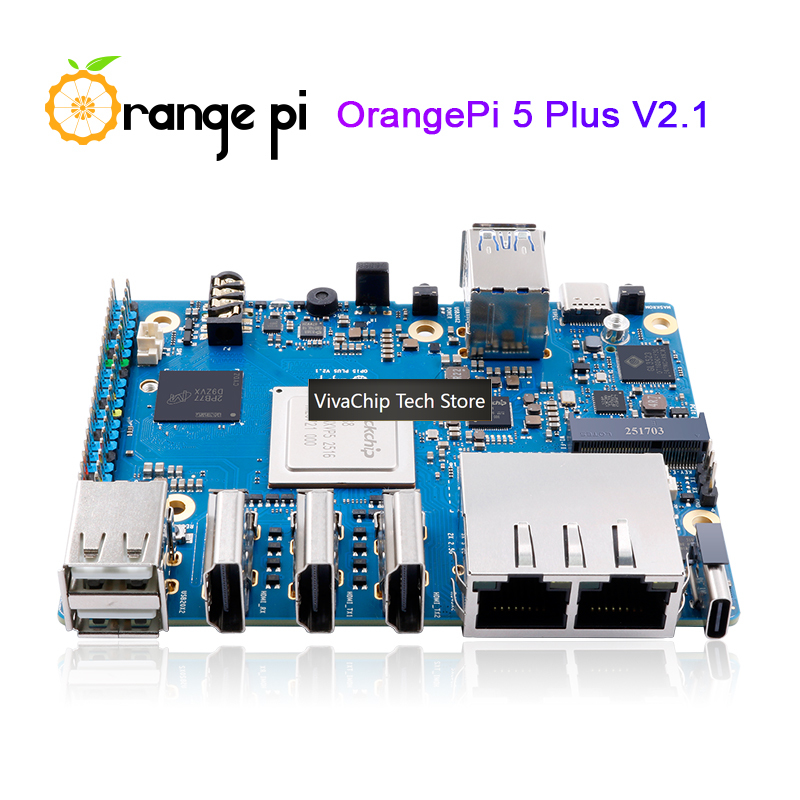 Плата для разработки VivaCT Or – обзор и цена Orange Pi 5 Plus 16Gb