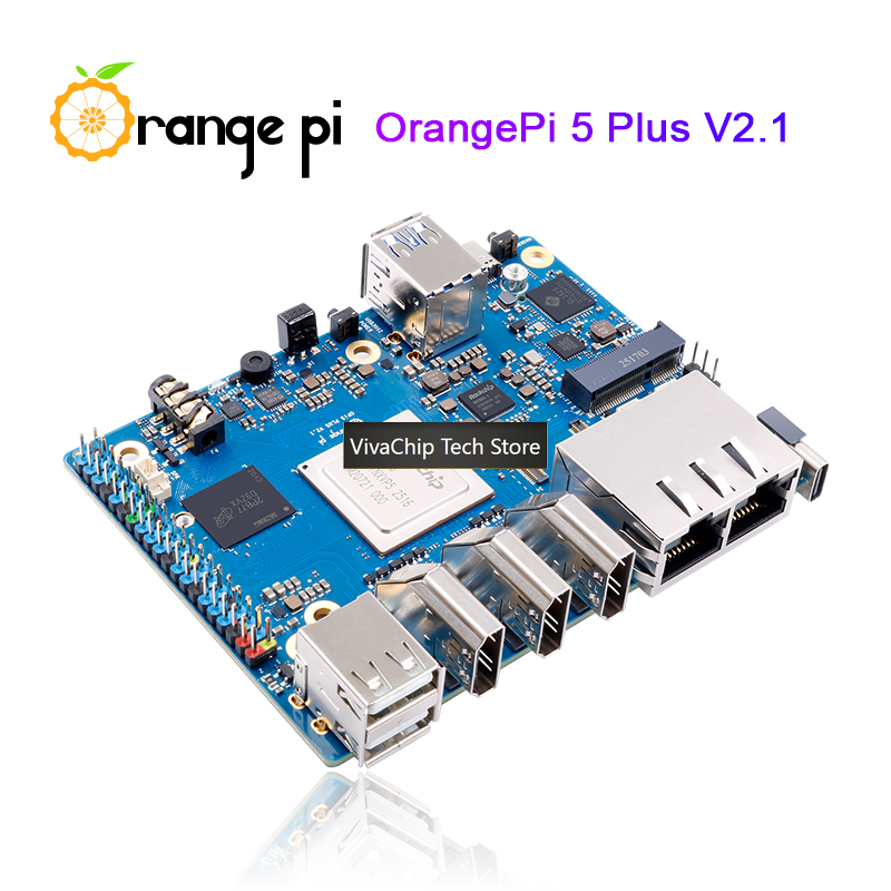 Плата для разработки VivaCT Or – обзор и цена Orange Pi 5 Plus 16Gb