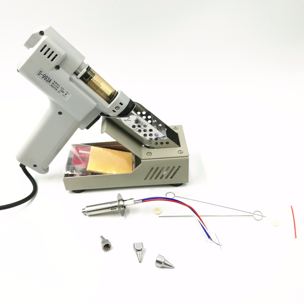 S-993A Электрический вакуумный – обзор и цена Desoldering Gun Vacuum Electric